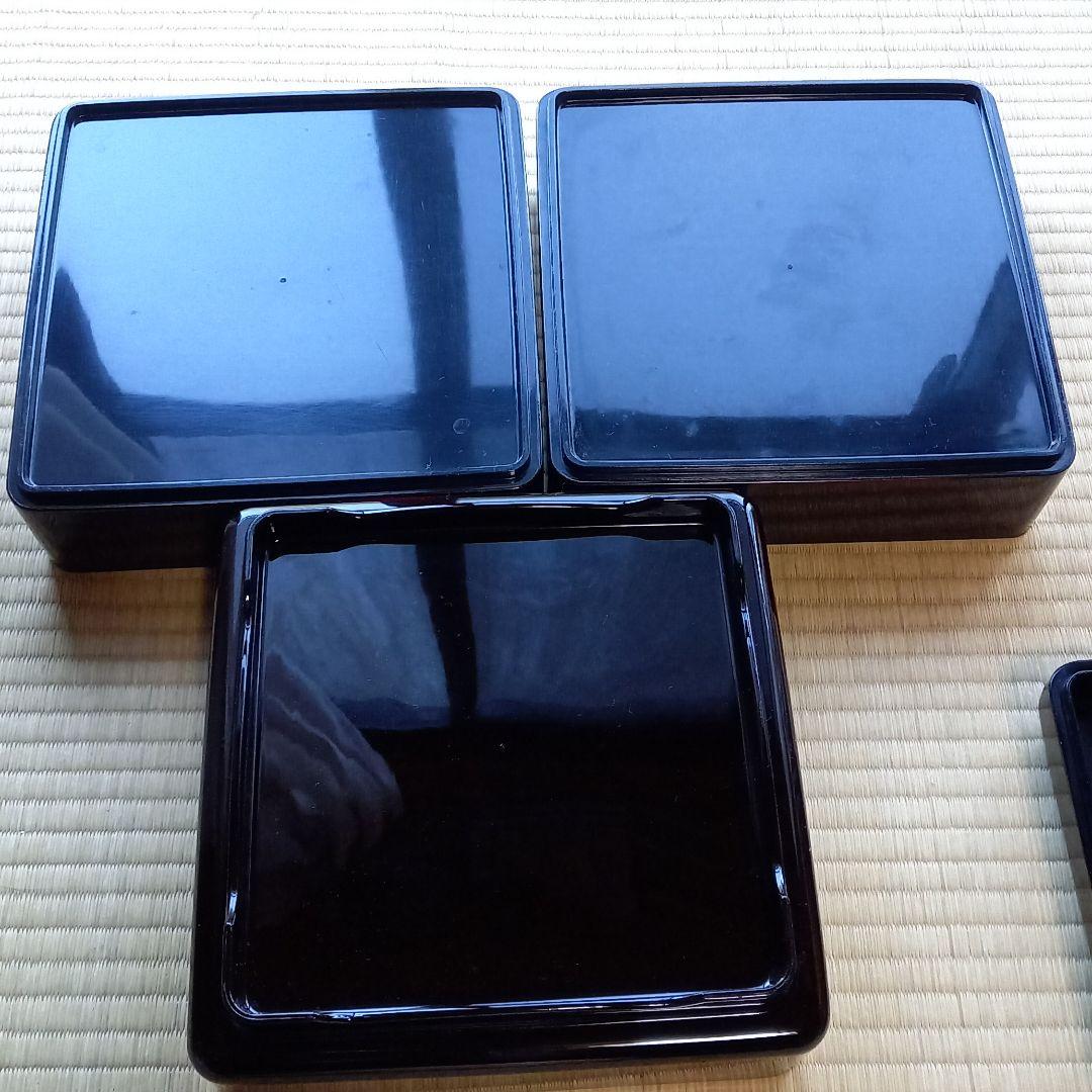 螺鈿　お重箱　松竹梅柄