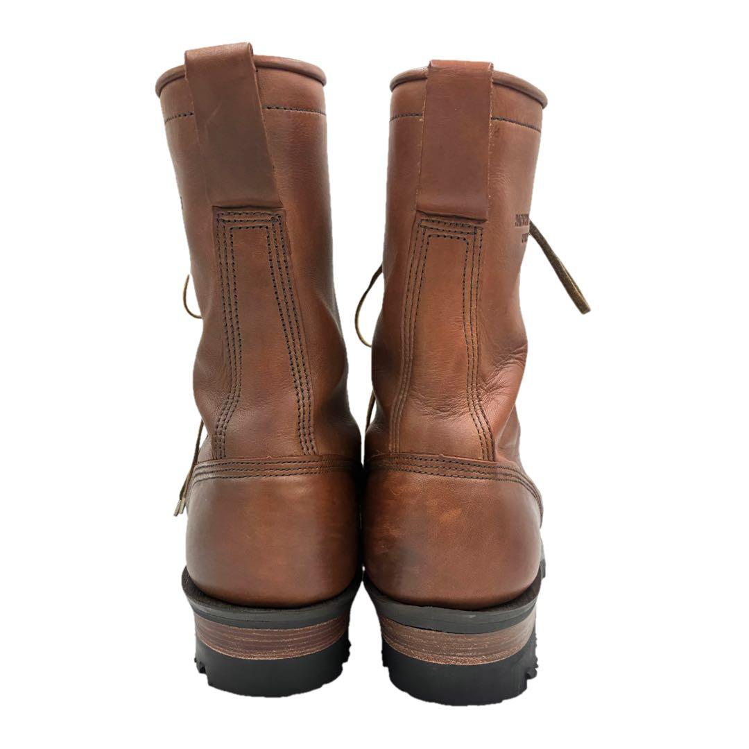 極美品✨HATHON✨ ロガーブーツ26cm ブラウン 8E