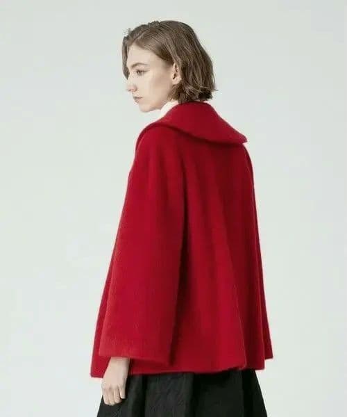 ☆美品【LOULOU WILLOUGHBY】キッドモヘヤシャギーコート