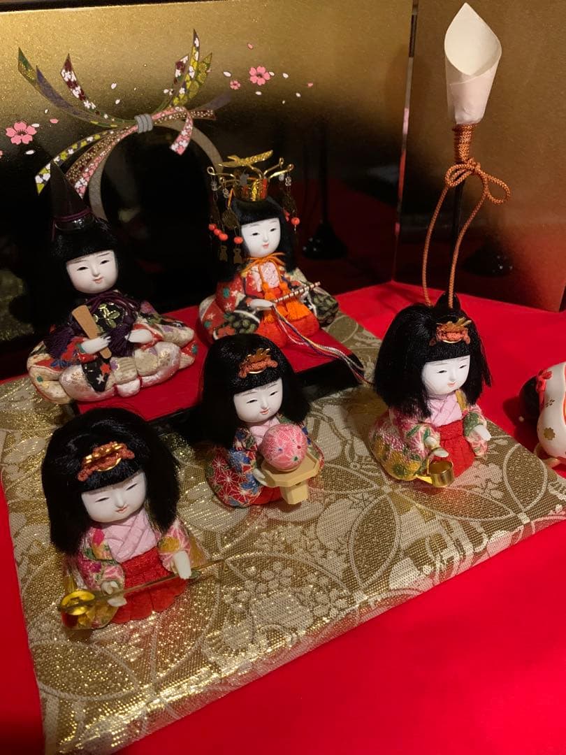 雛人形 三人官女 雛祭り 初節句 お祝い お正月 誕生日 誕生祝い 七五三