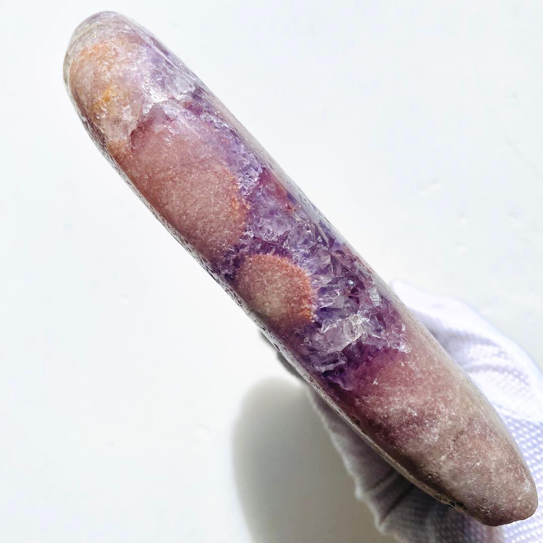 ★★★破格 最終特価【 特大 ピンクアメジスト 原石 ハート 1.54kg