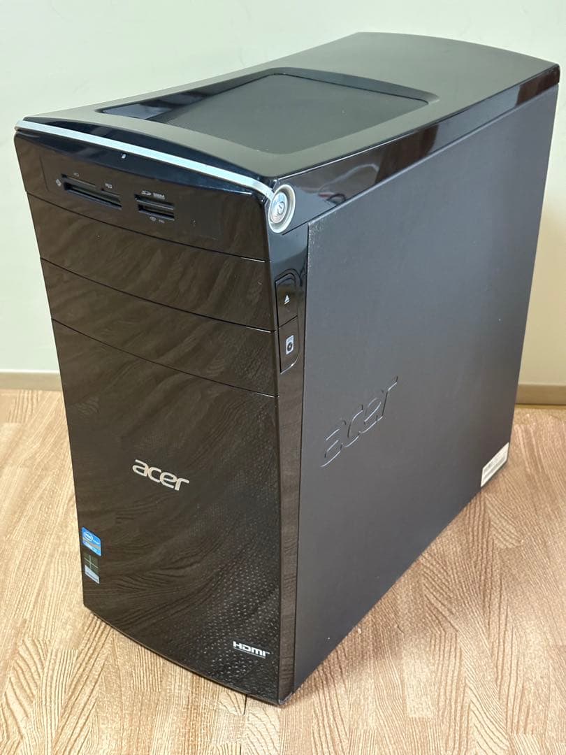 AcerデスクトップPC/i7/SSD+HDD/GTX1050Ti/Office