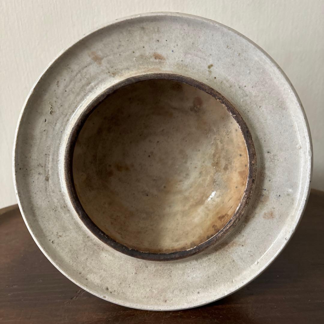 李朝　香炉　朝鮮王朝　骨董　アンティーク　古道具　古陶磁　秦秀雄　白洲正子