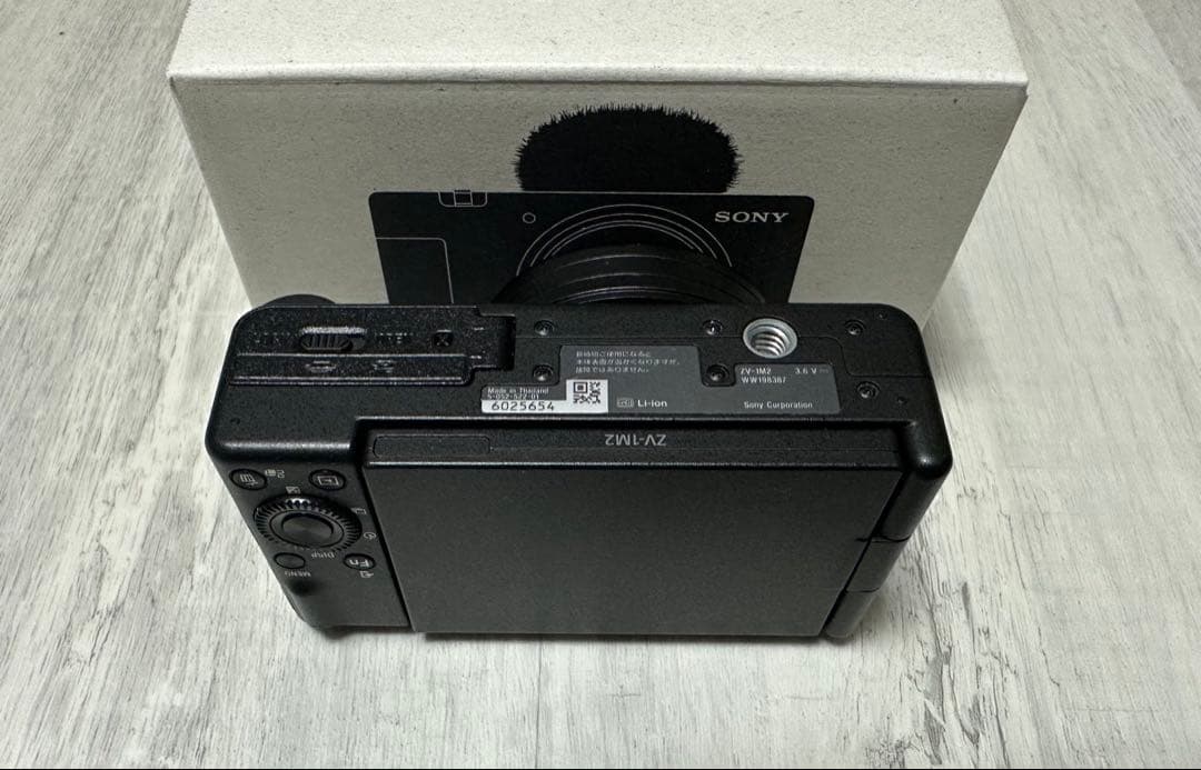 SONY VLOGCAM ZV-1 II ブラック ZV-1M2 BQ