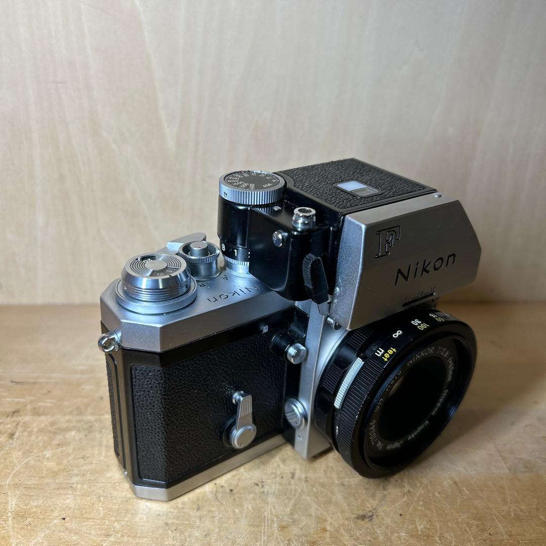 Nikon F +GN Auto Nikkor 45mm f2.8 完動極美品