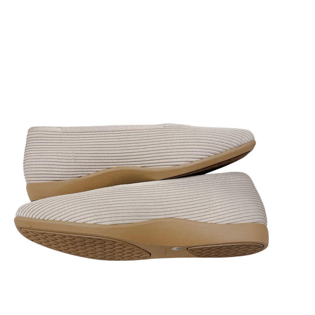 【新品】VIVAIA フラットシューズ スクエアトゥ Vカット