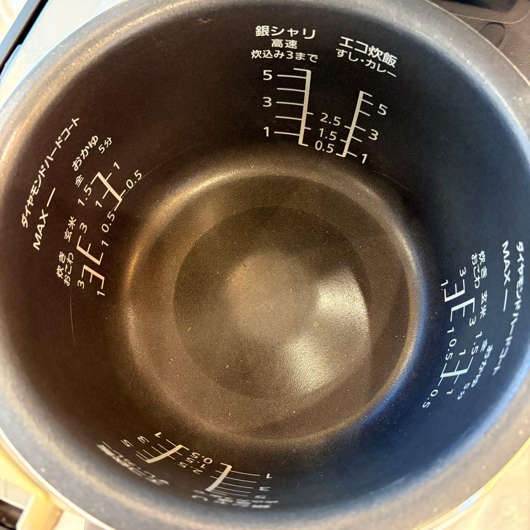 Panasonic可変圧力IHジャー炊飯器SR-MPW10E8 2020年製