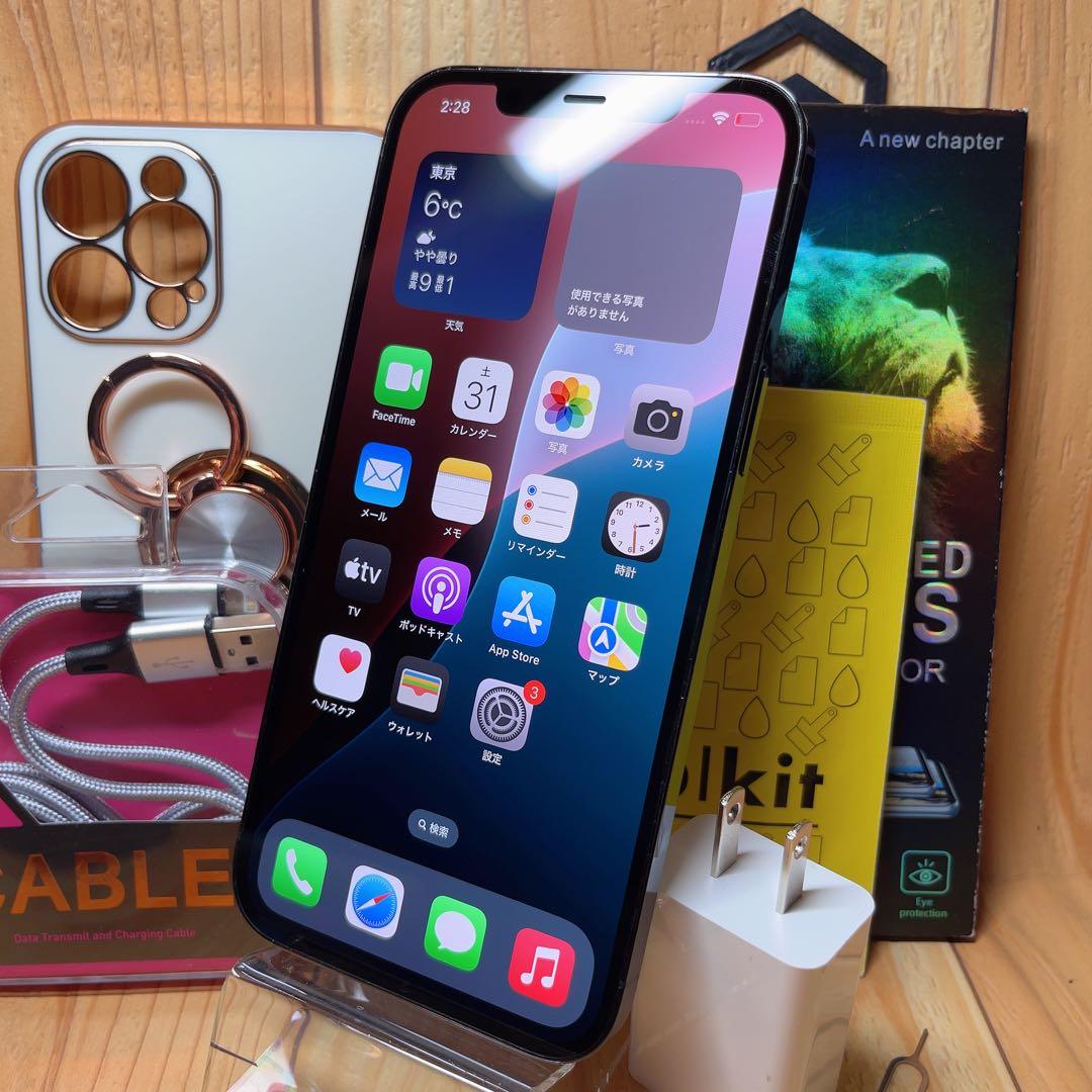 SIMフリー 本体 iPhone 12 Pro Max 128 GB 608