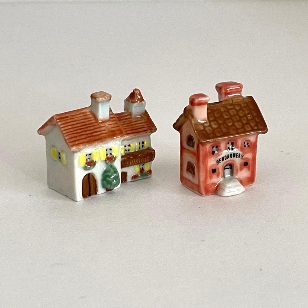 フランスの小さな村　希少品　美品　フェーブ　ヴィンテージ　フクロウとおまとめ