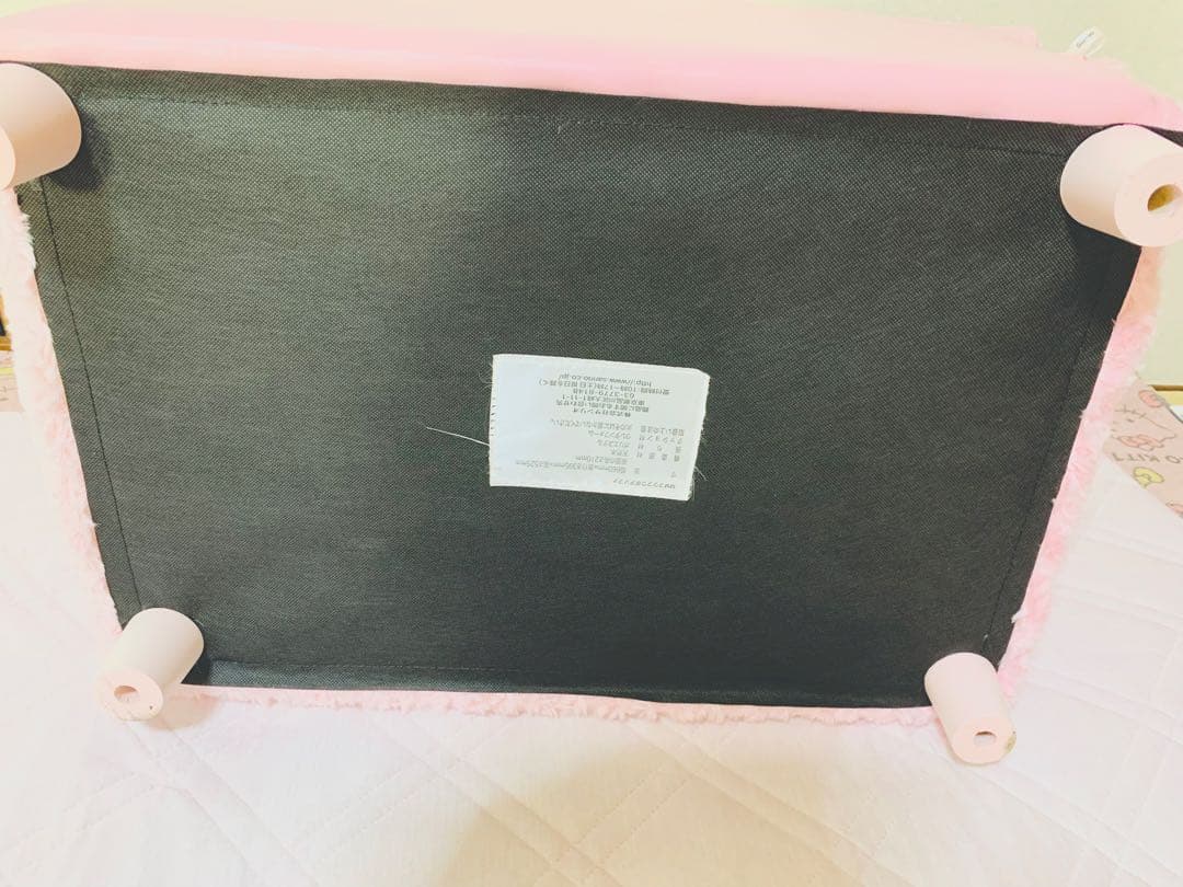 み*ゅ様 マイメロディ フワフワボアソファ 一人用 中古