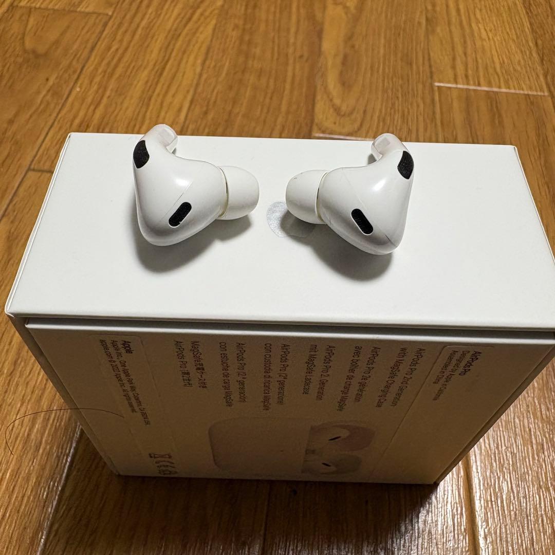 【箱、付属品あり】 AirPods Pro 2 ホワイト ライトニング仕様