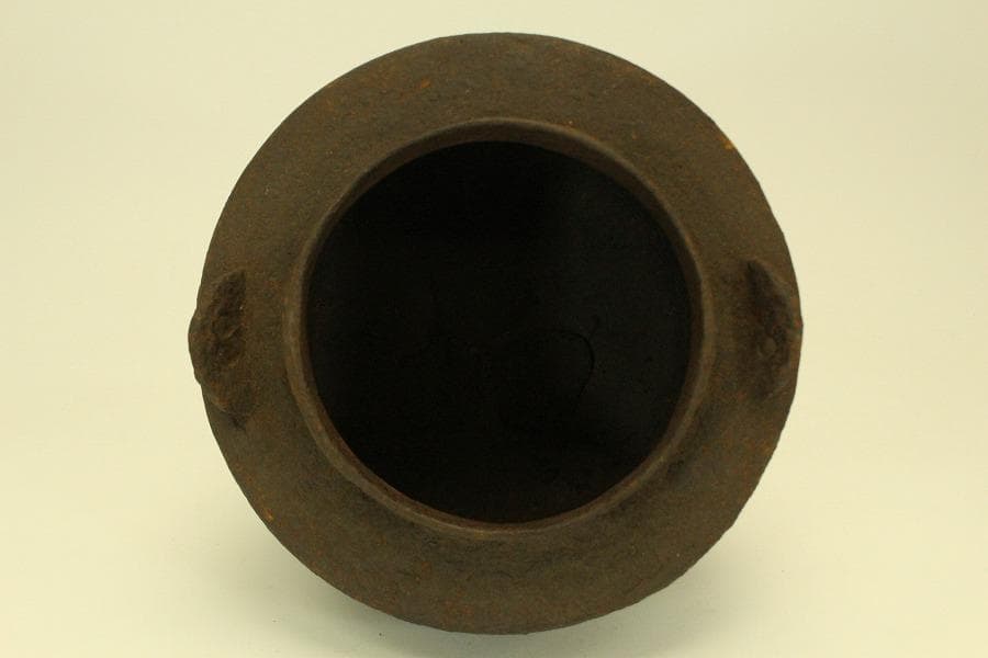 茶道具 古作 吊釜 揃 時代物(A797)