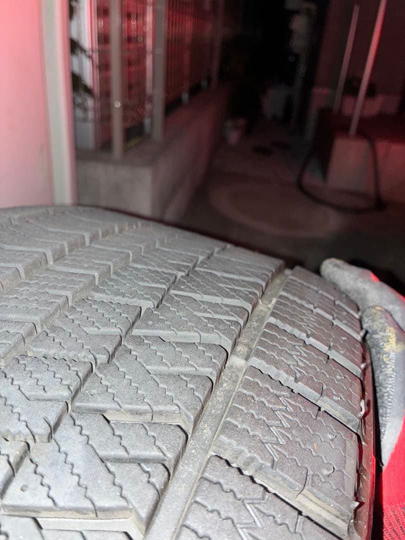 スタッドレスタイヤ付きホイール　19インチ　4本セットPCD112