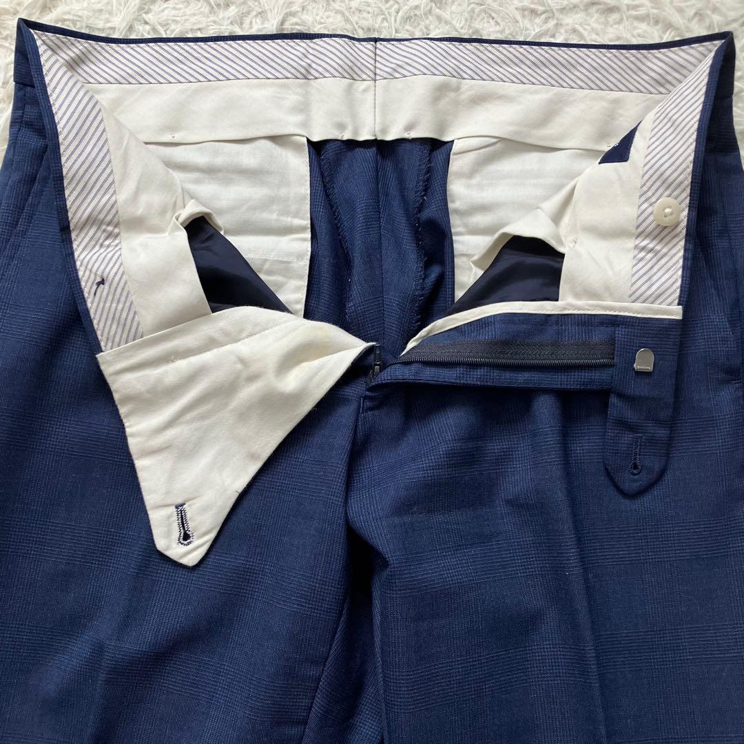 《極美品早い者勝ち》グリーンレーベルリラクシングスーツセットアップネイビー