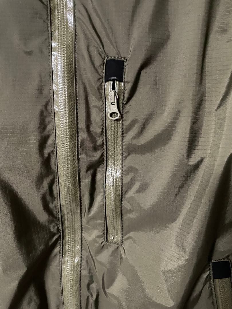 【美品】ナンガ オーロラテックス 日本製 L オリーブ色 NANGA