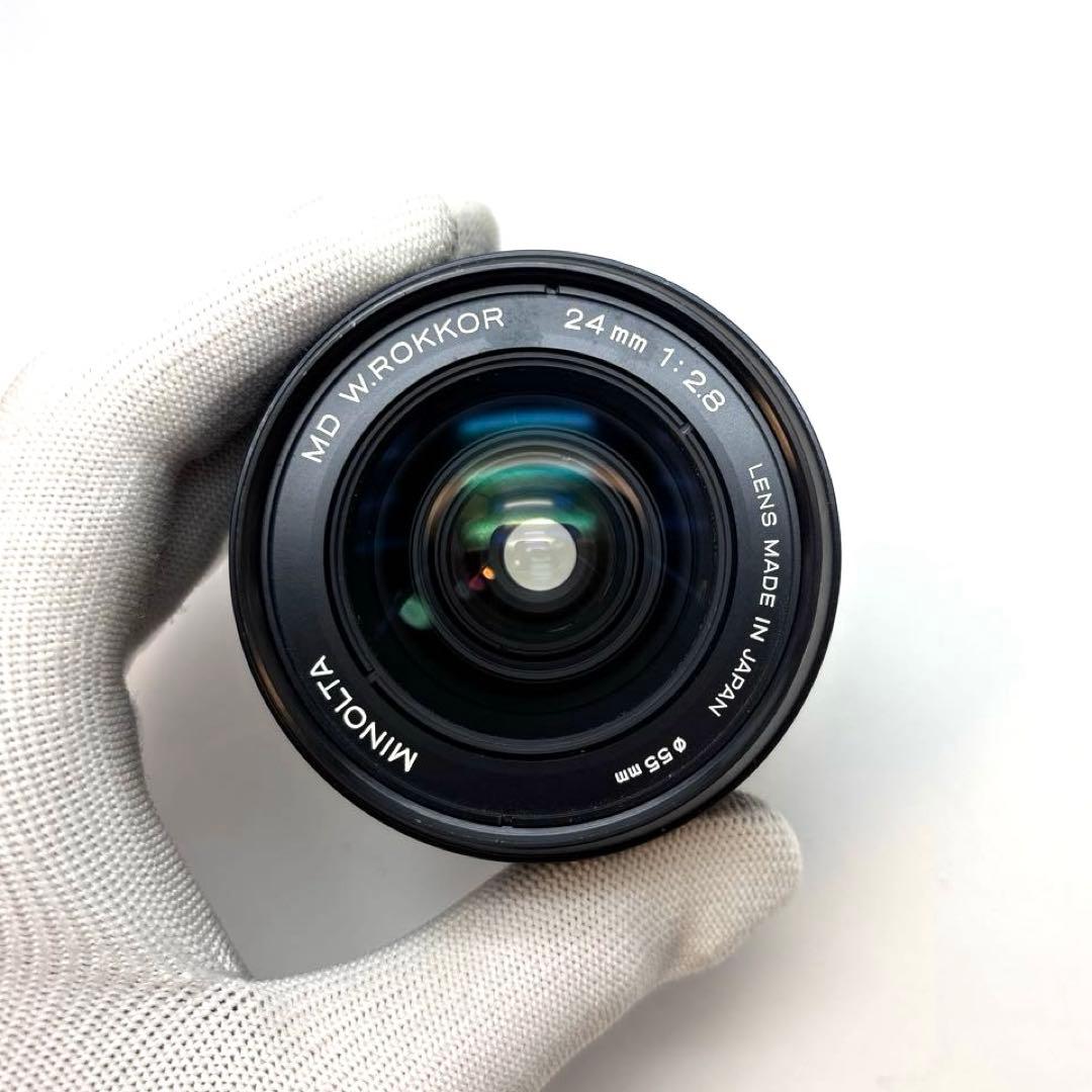 【美品】MINOLTA MD W.ROKKOR 24mm f2.8