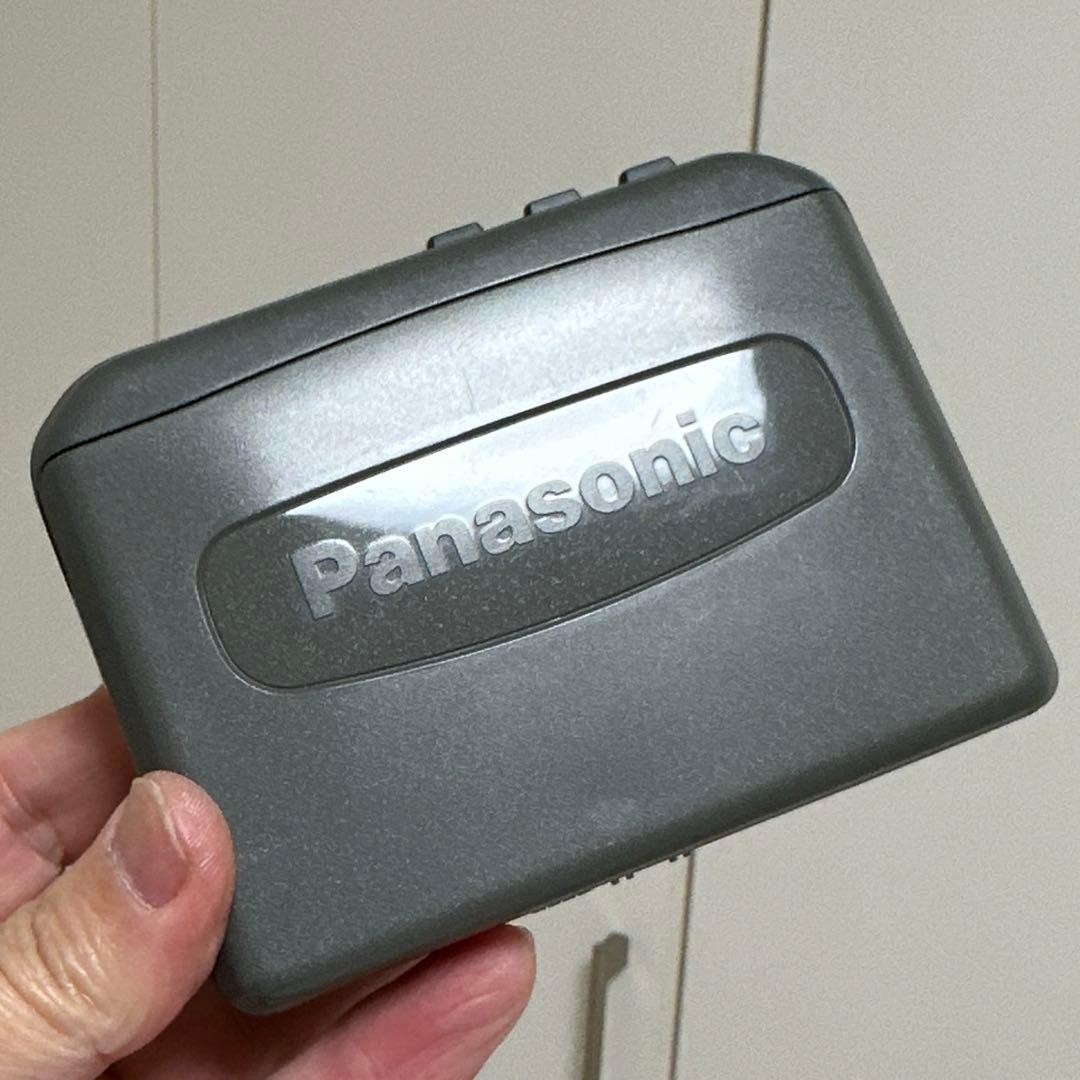 【美品DE修復品】Panasonic ラジカセ プレーヤー RQ-E30V-S