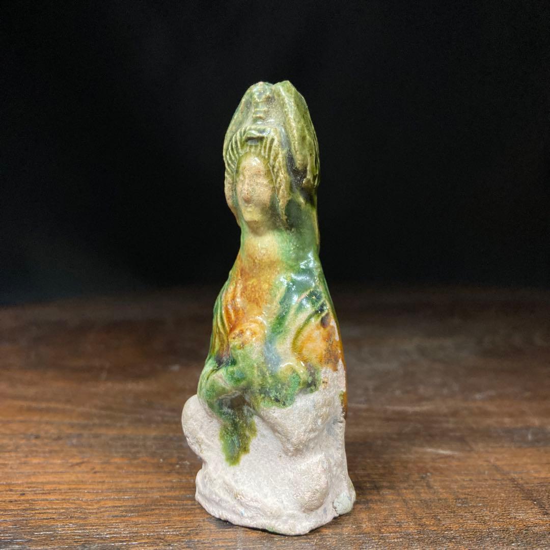 赤札閉店セール❗️【ギャラリー三益】古美術　唐三菜女官座像