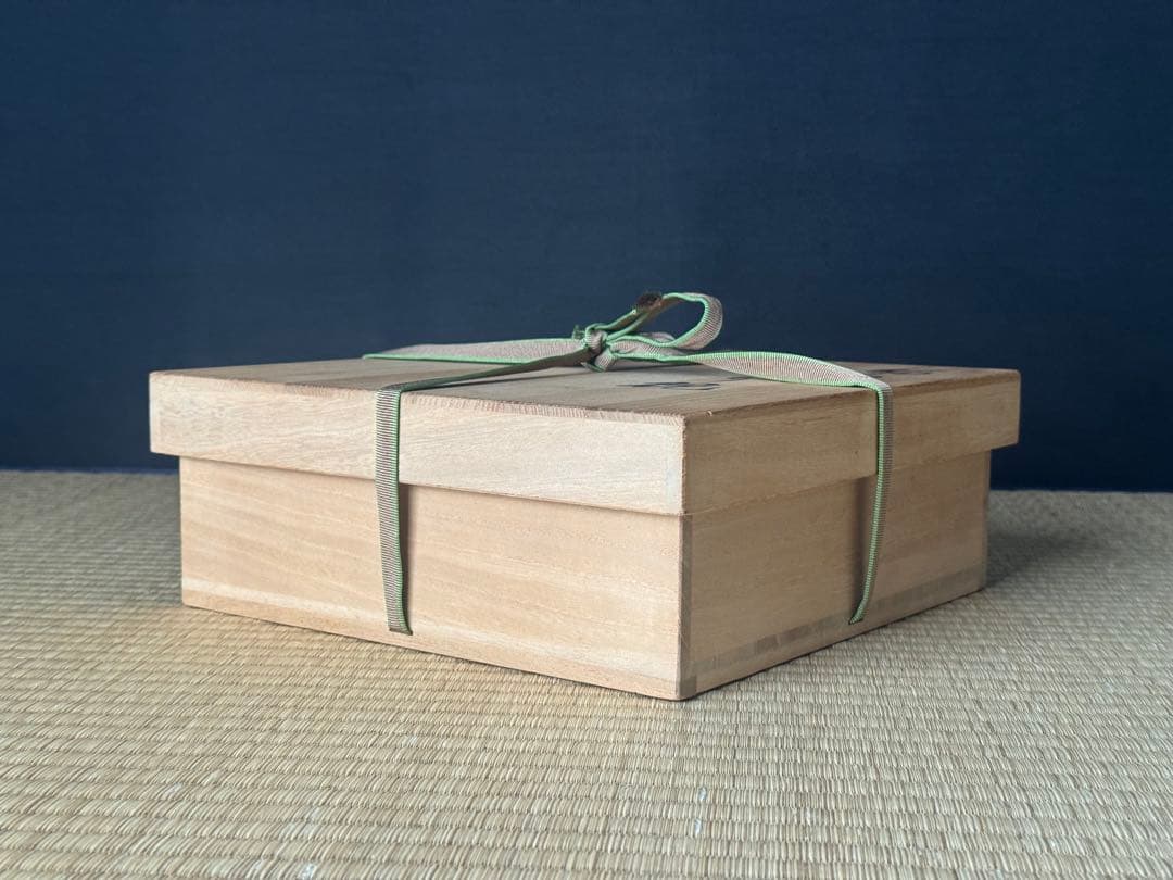 輪島塗 絵付 まり椀 5客 本堅地 中島松朗 (九香)作 布付 共箱 茶懐石道具