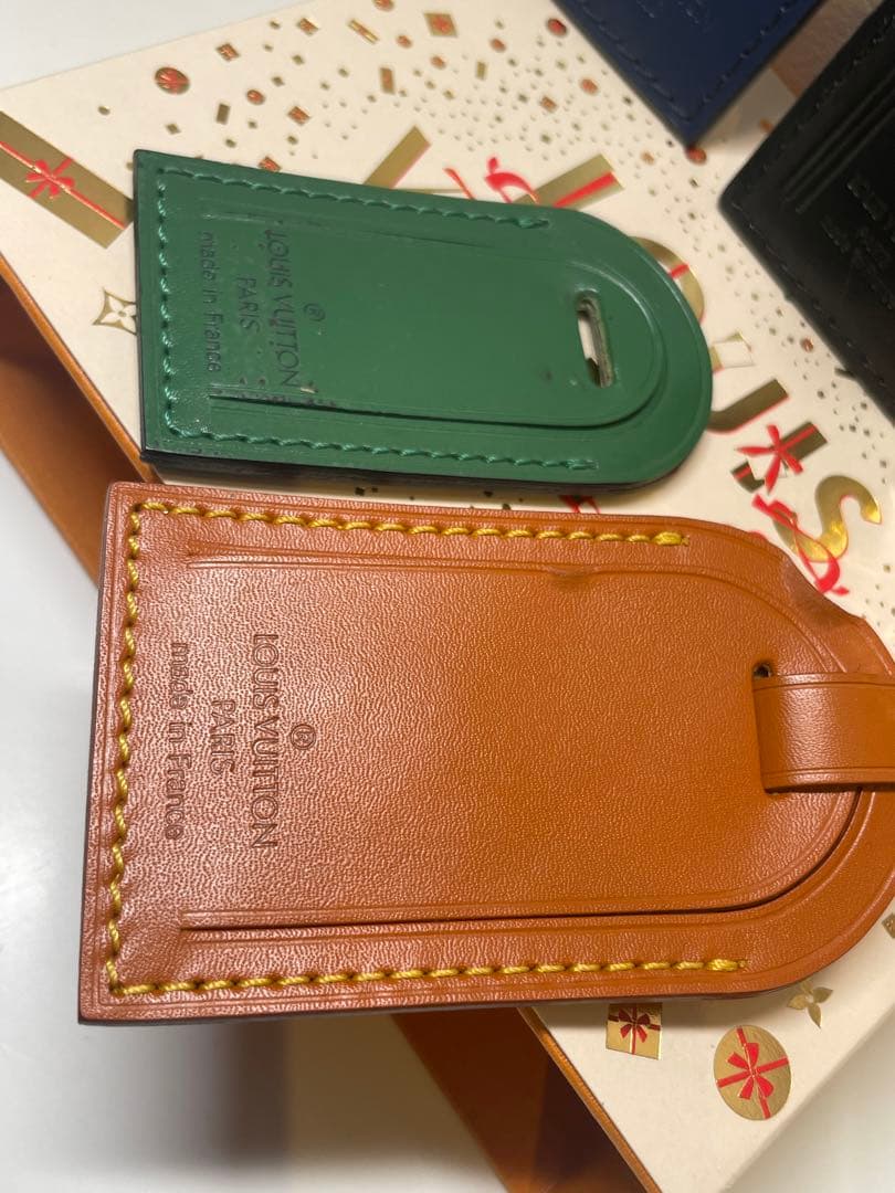 【極美品】LOUIS VUITTON ボストンバック　ネームタグ 5個セット