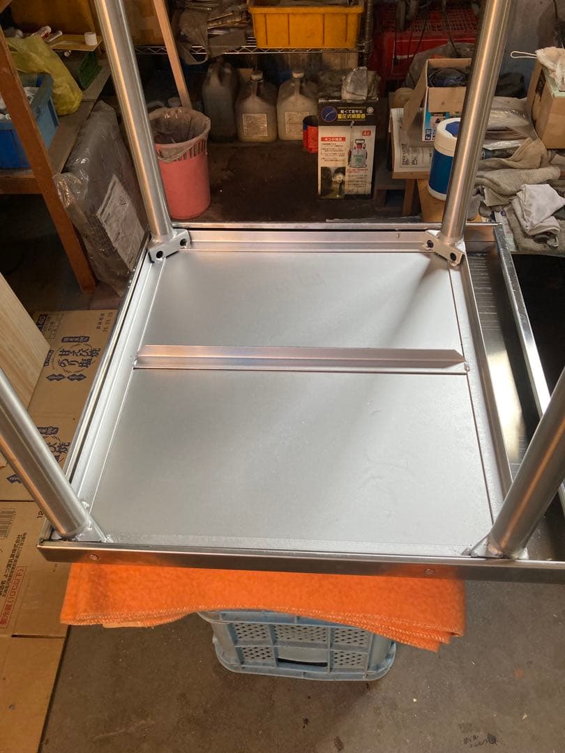 Maruzen ステンレス作業台 B キャスター付き