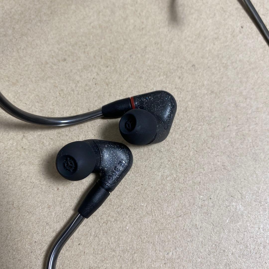 ゼンハイザー Sennheiser イヤホン 有線 IE 300 ブラック