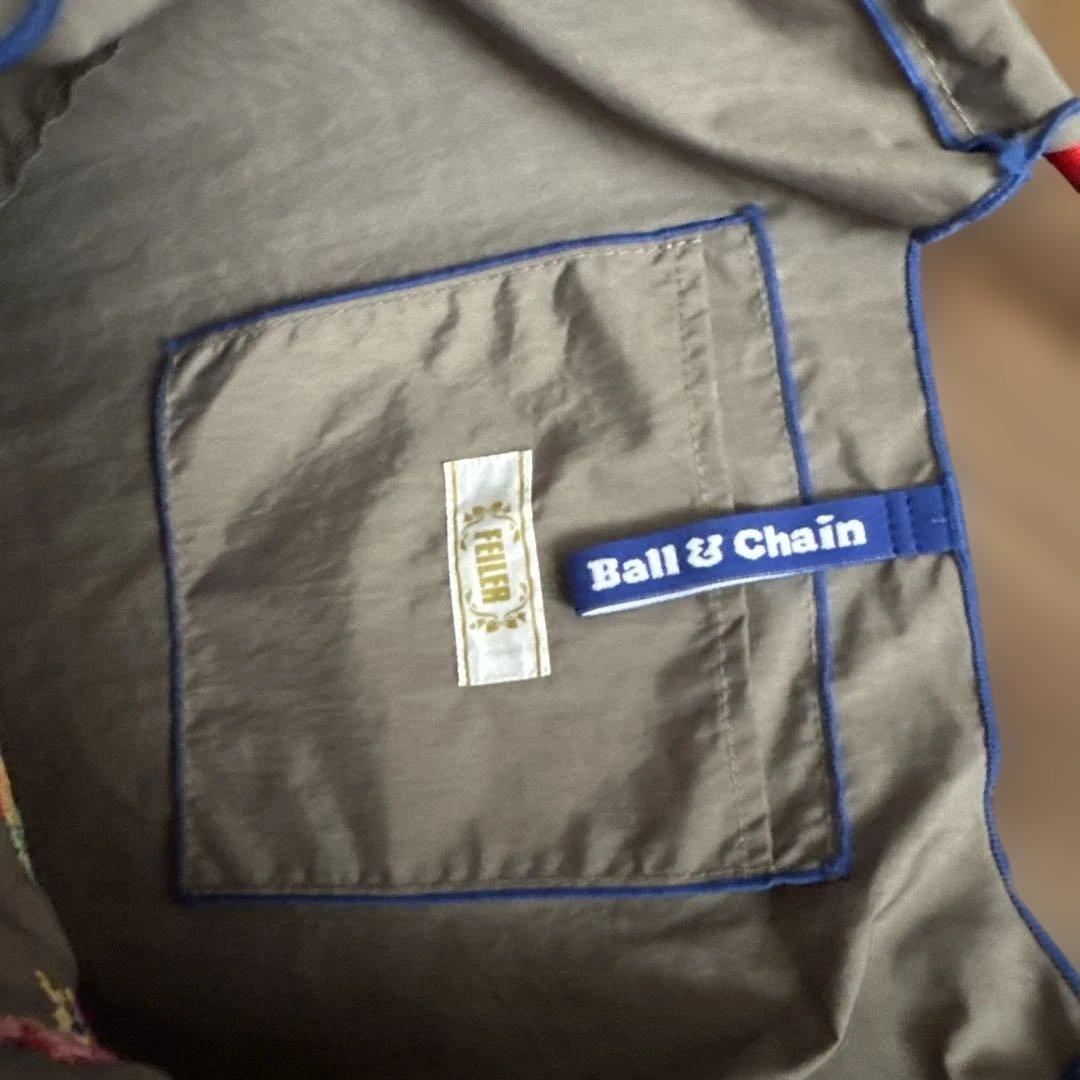 FEILER アヒル刺繍 ボールチェーン