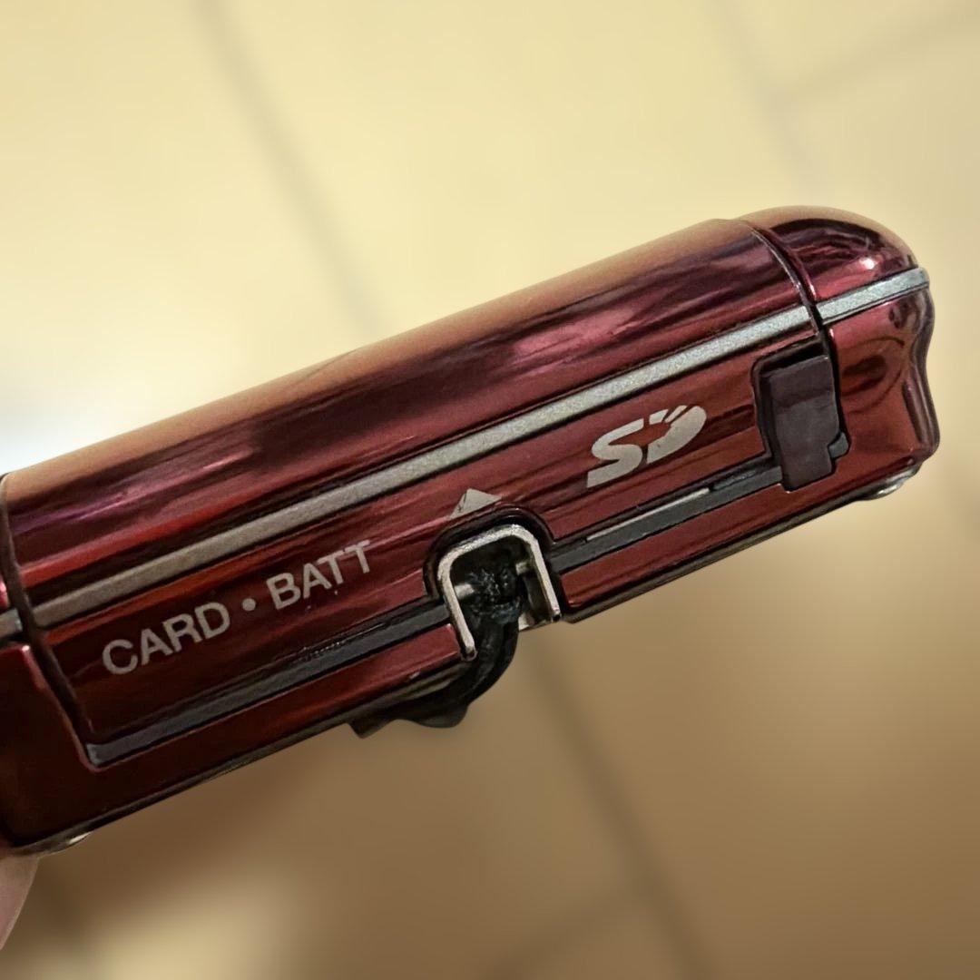 KONICA MINOLTA デジタルカメラ DiMAGE X1 ワインレッド