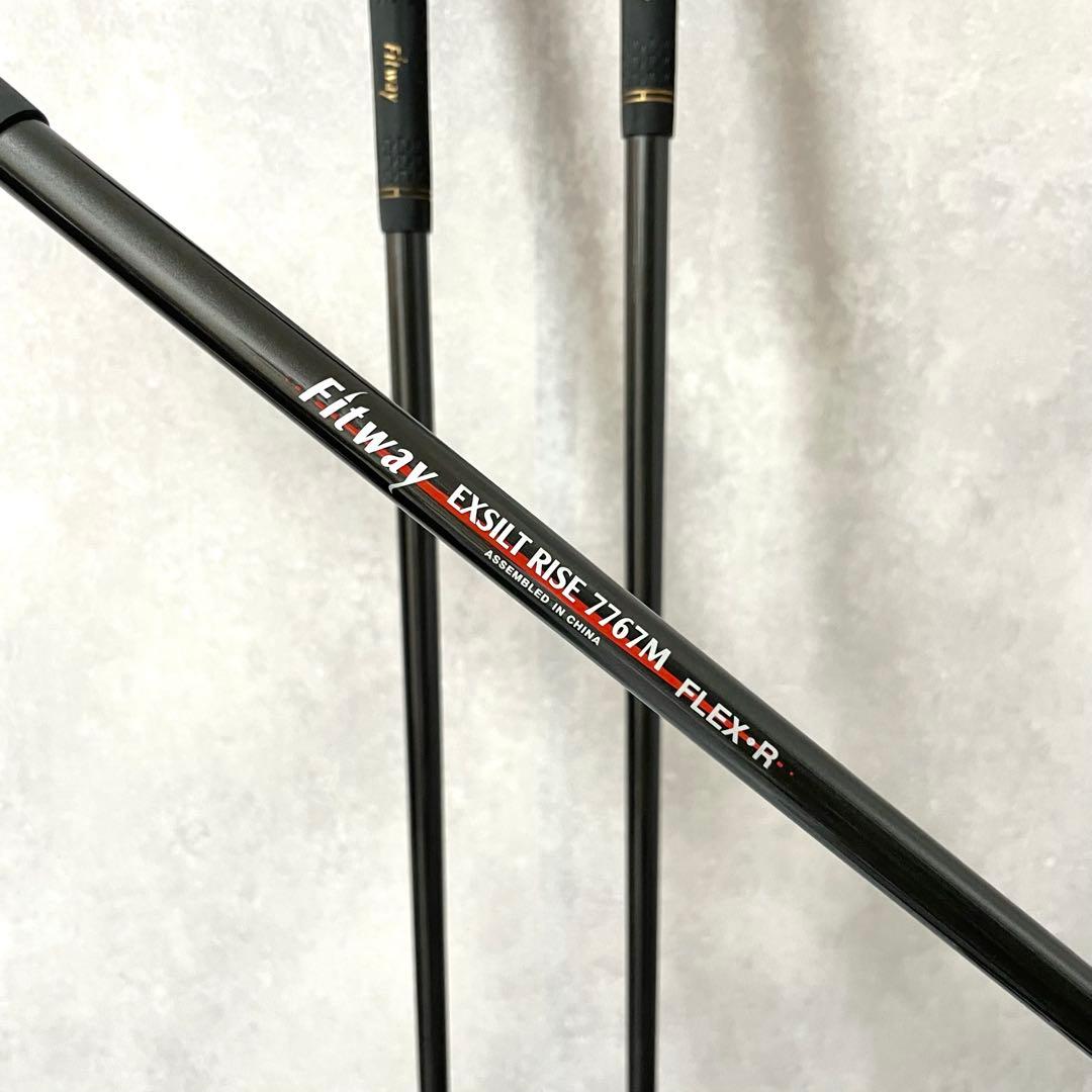 Fitway レフティ メンズ ゴルフクラブセット 10本　Rフレックス