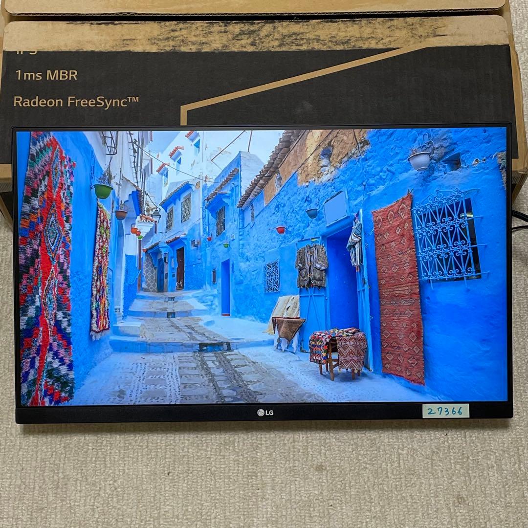 フレームレス モニター 23.8インチ LG 24ML600S-W