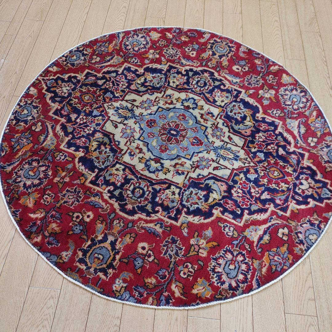 ペルシャ絨毯 ペルシャヴィンテージラグ 100 cm 手織り オールド