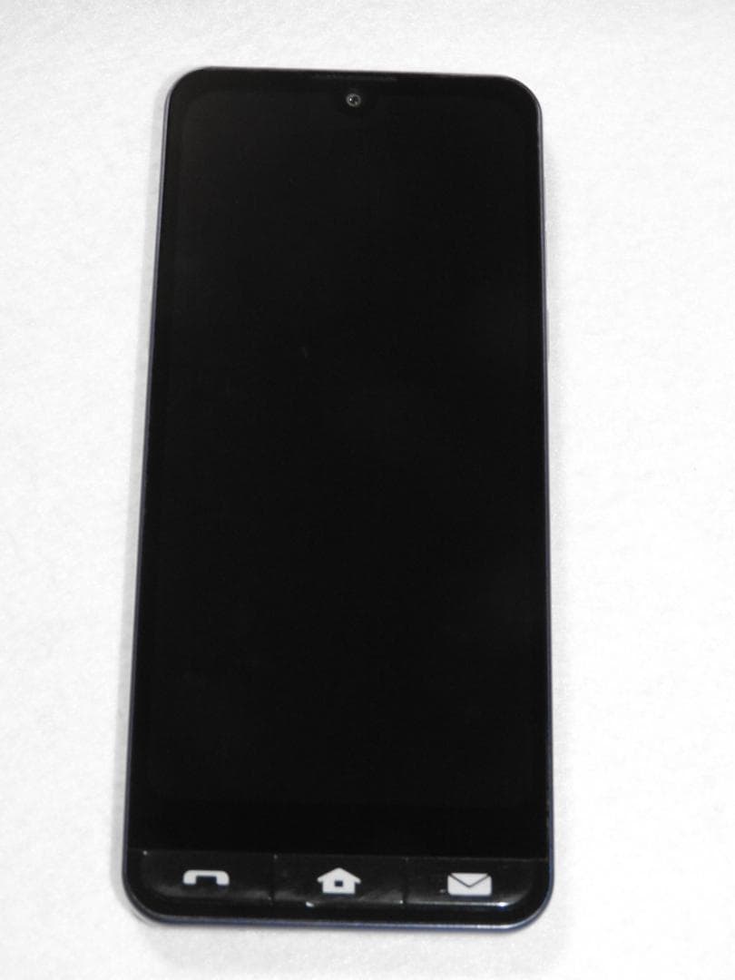 SHARP BASIO active2 au SHG12 ブルー SIMフリー