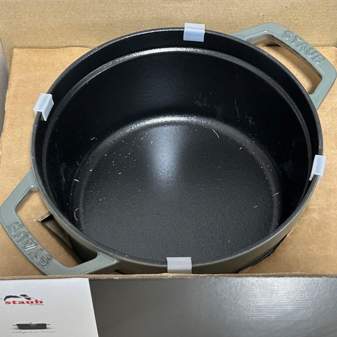 ストウブ　ココット オーシャン 20 cm,ラウンド, ユーカリ