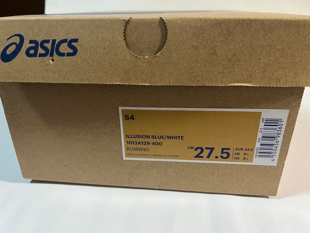 ★新品未使用 アシックス S4 27.5cm 1013A129.400