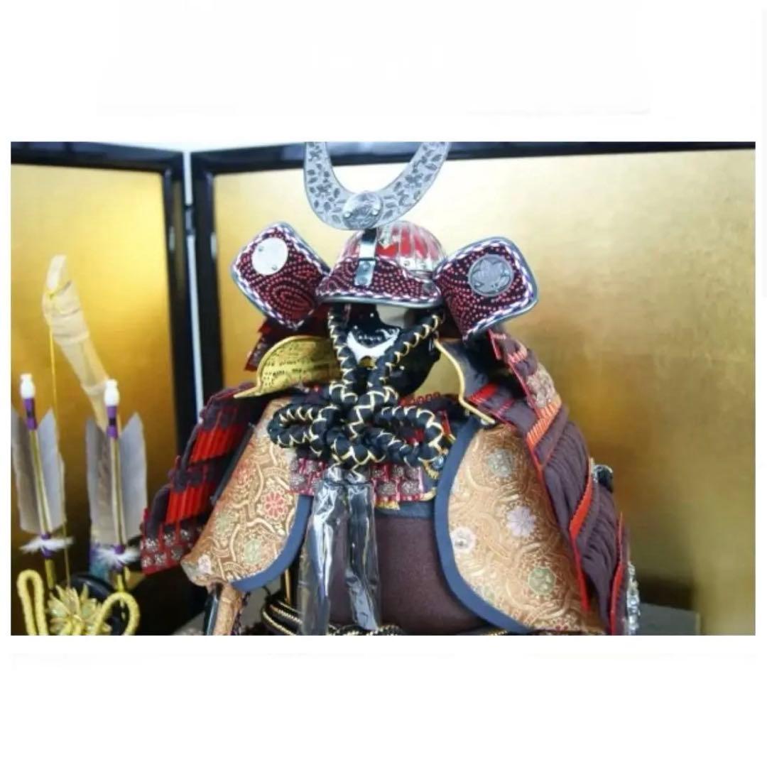 雛人形親王飾 久月五月人形兜飾り井伊直弼公鎧飾り10-12 金屏風セット