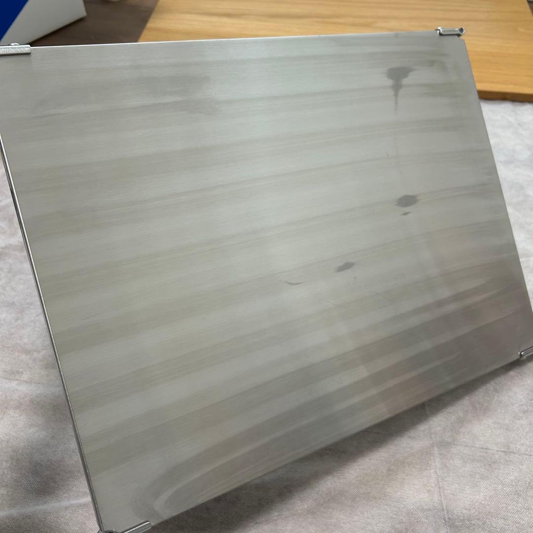 無印良品　スレンレスユニットシェルフ追加棚板　56cm用　3枚セット