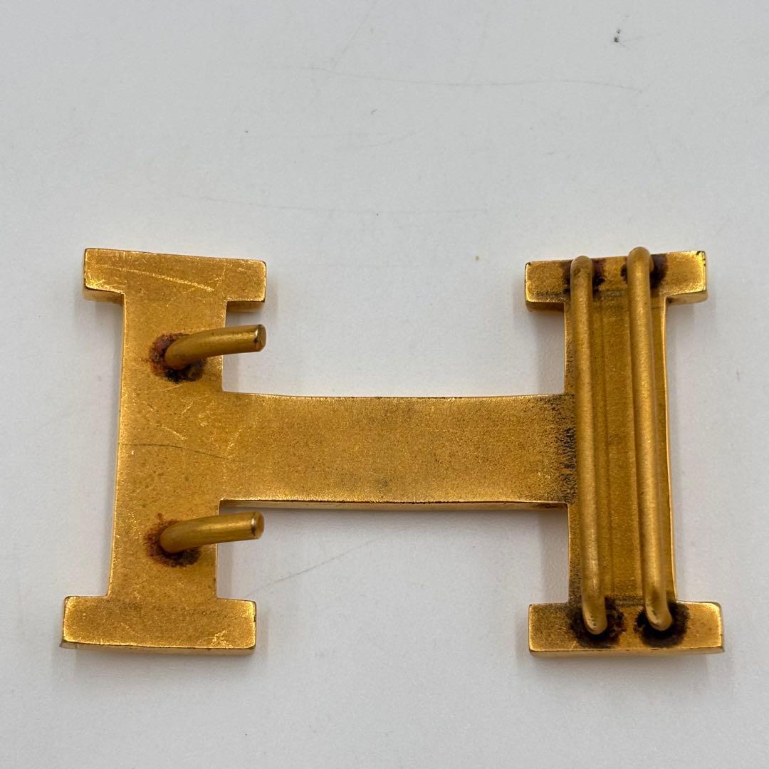 HERMES エルメス コンスタンス Hバックル ボックスカーフ レザーベルト