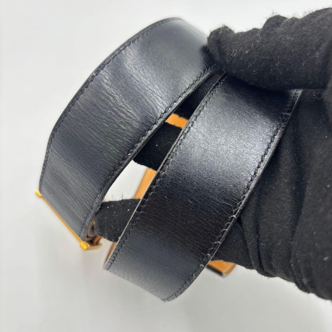 HERMES エルメス コンスタンス Hバックル ボックスカーフ レザーベルト