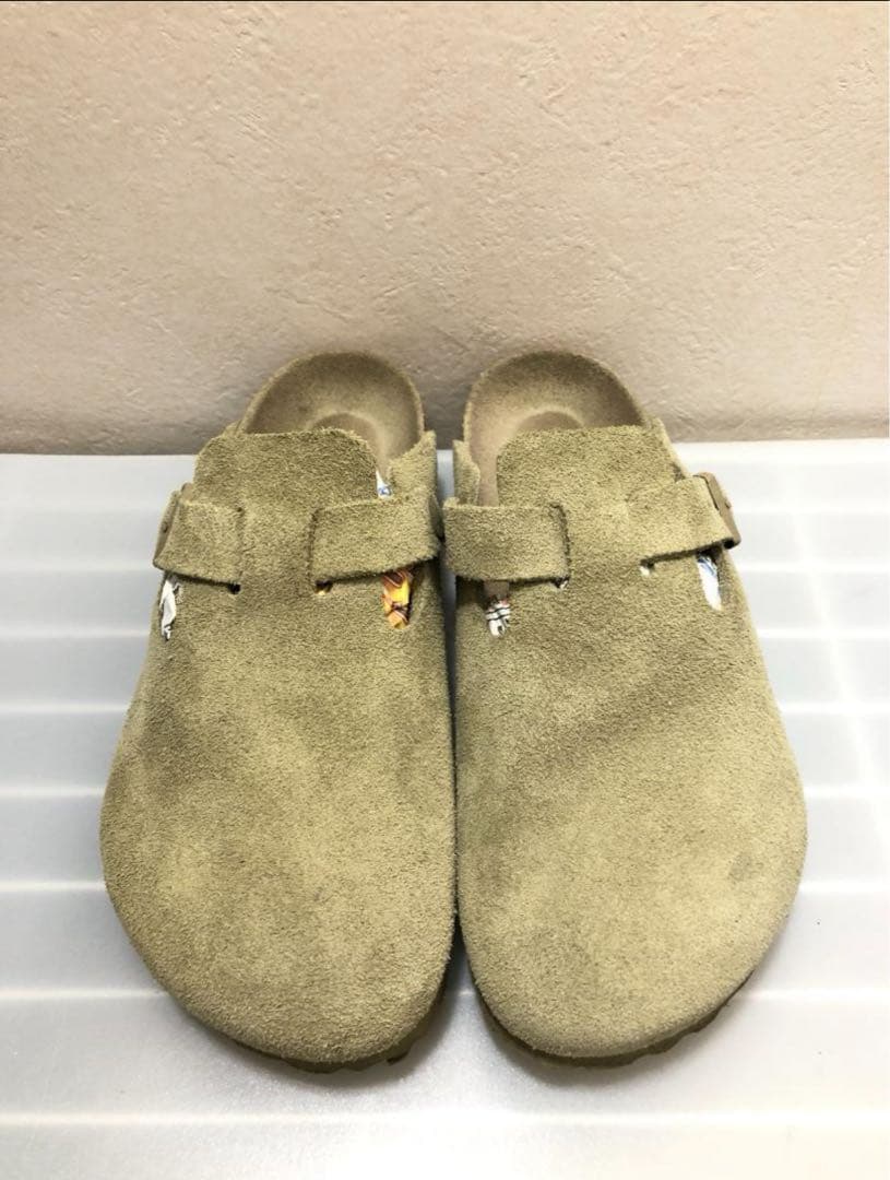 520622● BIRKENSTOCK BOSTON スエード サンダル