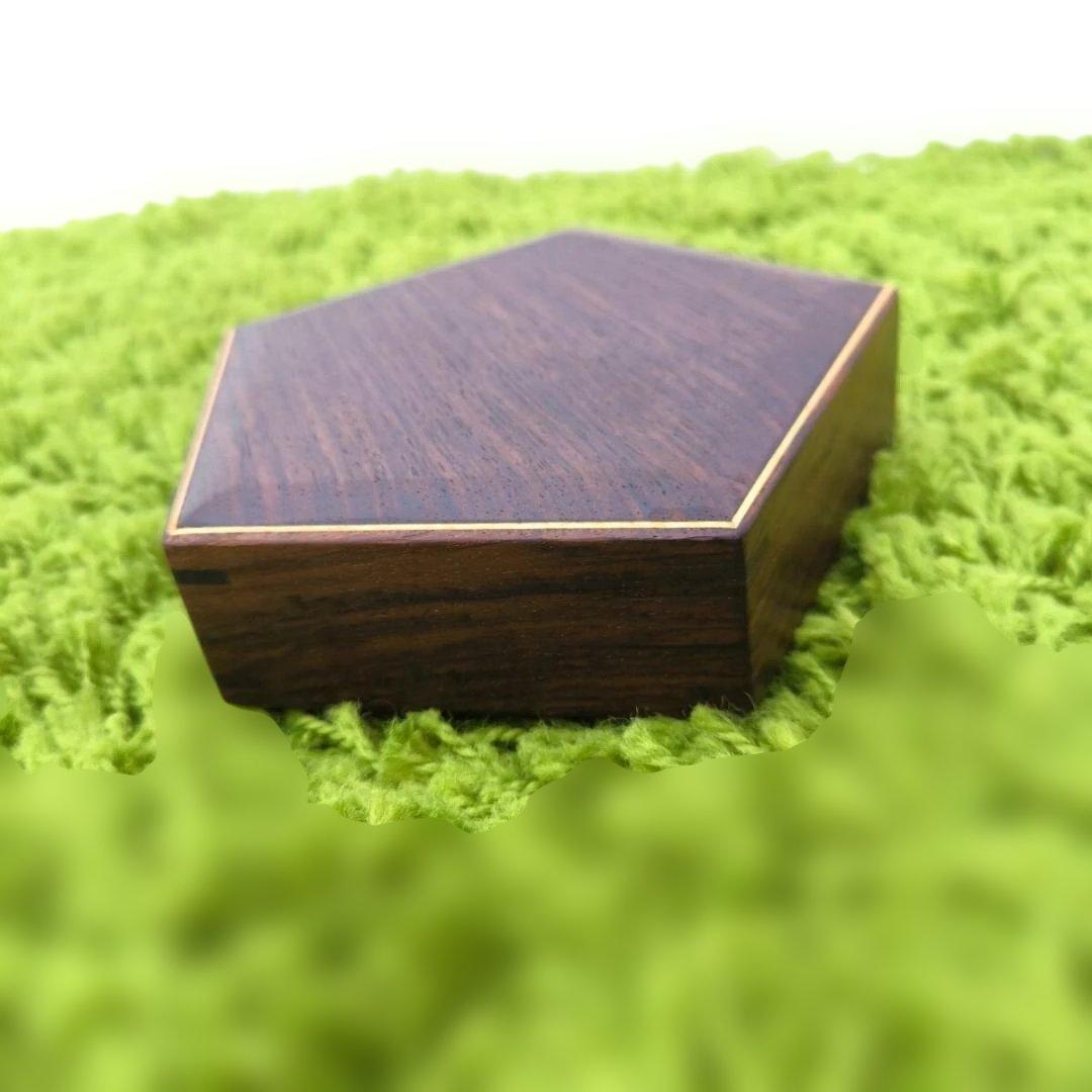 からくり細工　安兵衛　五角小箱　秘密箱