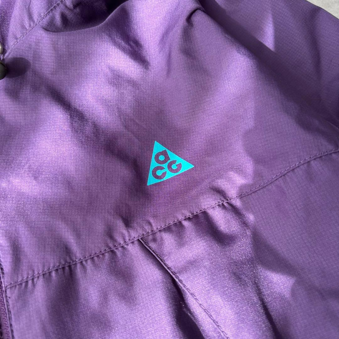 購*い様 16683 00's NIKE ACG プリントロゴ ナイロンジャケッ