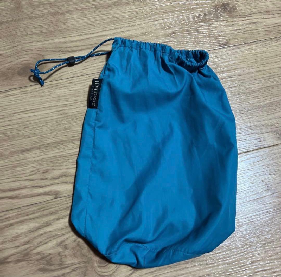 mont-bell リバーシブルダウンパーカー 青