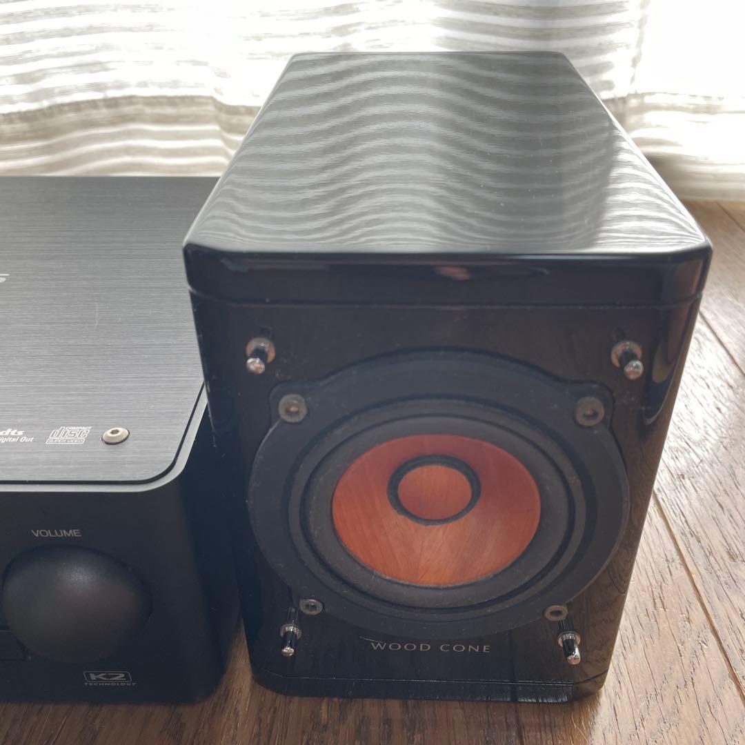Victor JVC EX-BK1 コンポ wood cone ウッドコーン
