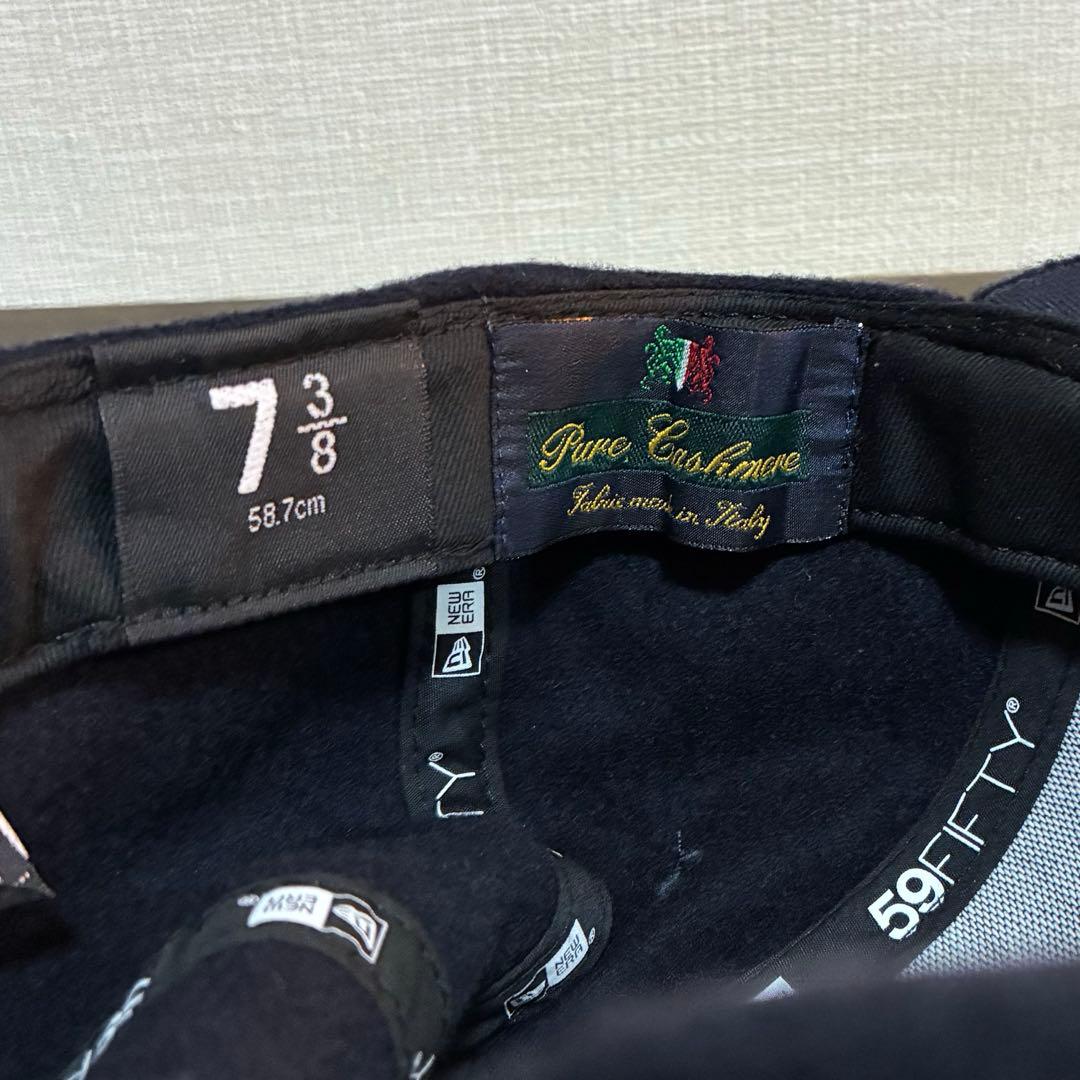 NEW ERA 別注 Pure Cashmere LP 59FIFTY キャップ