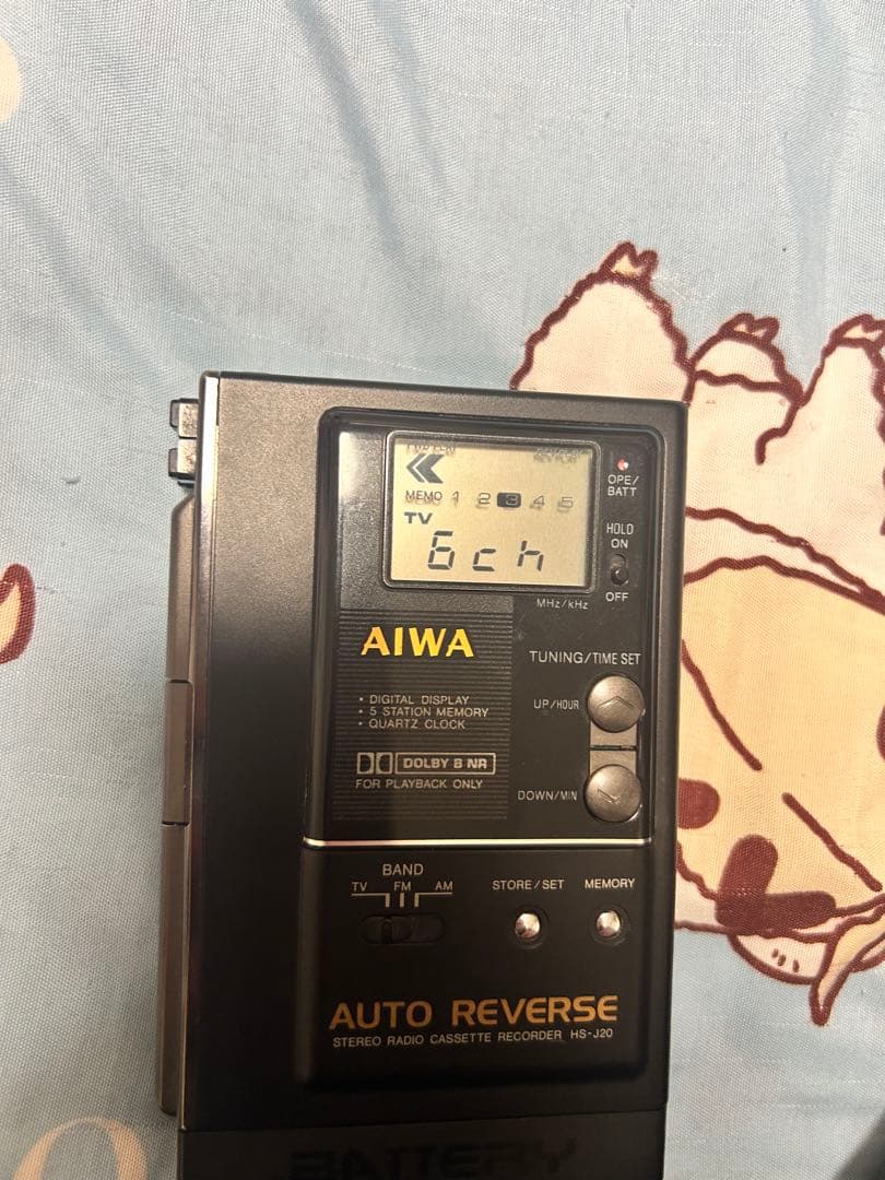 AIWA ステレオカセットレコーダー　hs-j20 ウォークマン