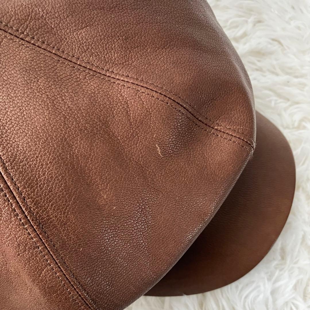 Mr.FATMAN ミスターファットマン レザーキャップ キャスケット 日本製