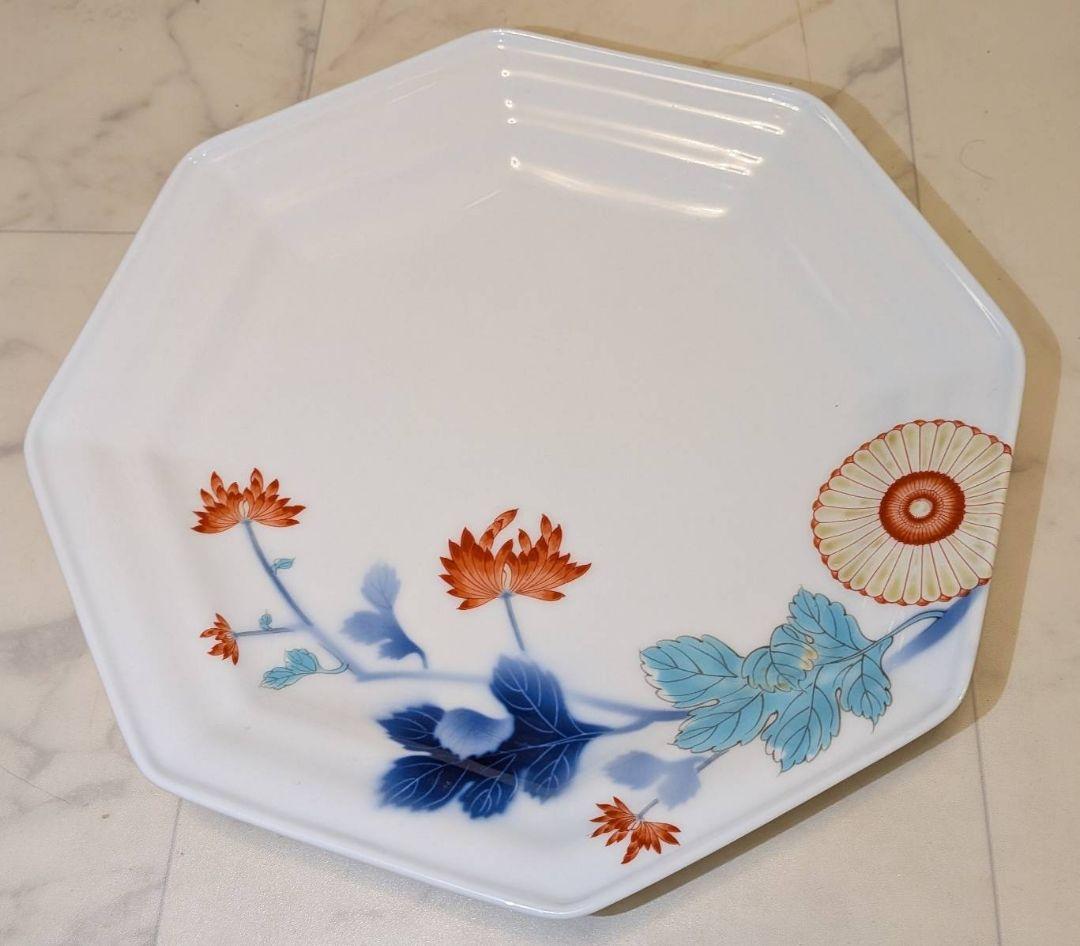 【最終値下げ】皇室御用達　深川製磁　和風花柄食器セット