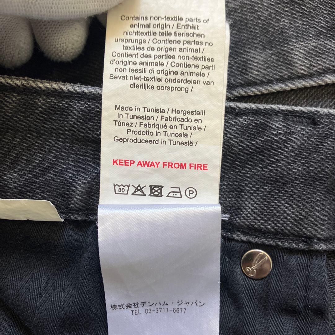 美品 DENHAM RAZOR 31 AWB デンハム レイザー ブラック 黒