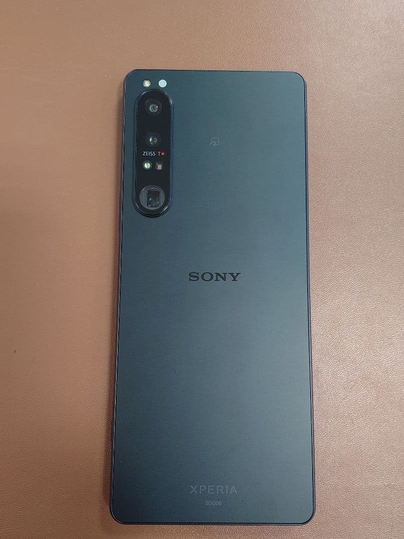 【美品】Sony Xperia 1IV ブラック au SIMフリー SOG06