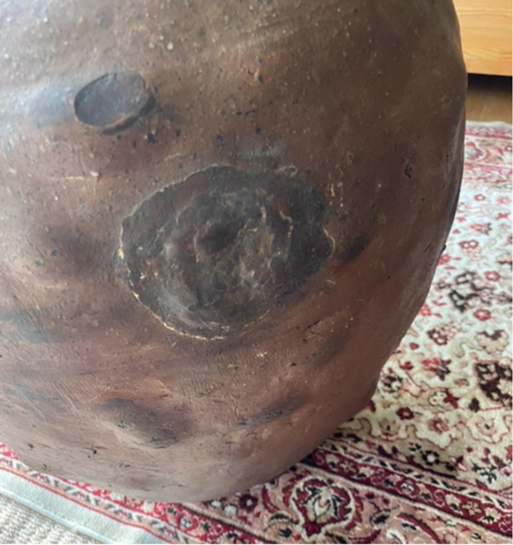 大壺　古伊賀　葉茶壺　江戸時代初期　骨董品